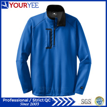 Alta calidad asequible media cremallera chaqueta de poliéster microfleece (yylr114)